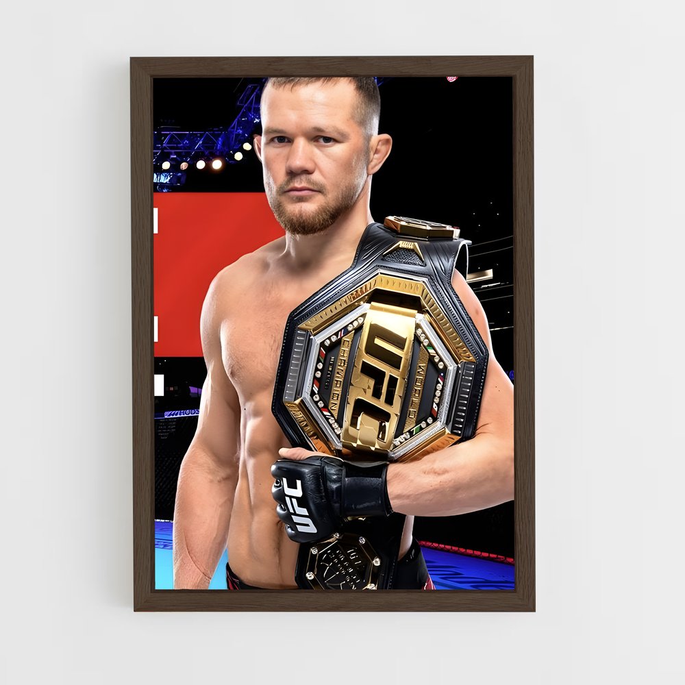 Poster Petr yan ultime – affiche MMA (vue 5)